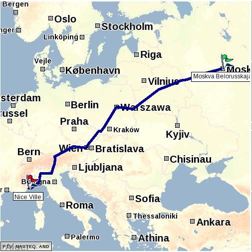 Mosca - Nizza cartina percorso.JPG