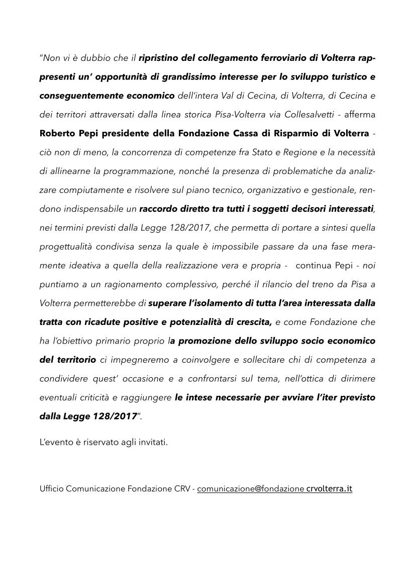 Comunicato stampa Fondazione CRV - Il treno a Volterra - Giornata di studi a Cecina_pag2.jpg